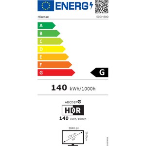 Display profesional HISENSE 50GM50D, 50", 4K UHD, 60Hz, Wi-Fi, Boxe, negru Display profesional HISENSE 50GM50D, 50", 4K UHD, 60Hz, Wi-Fi, Boxe, negru