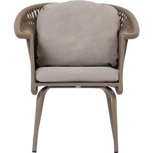 Scaun terasa LIVINTWIST Crown, aluminiu, 65.7 x 57.2 x 83.5 cm, taupe Scaun terasa LIVINTWIST Crown, aluminiu, 65.7 x 57.2 x 83.5 cm, taupe