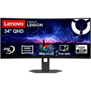 Monitor gaming curbat WLED VA LENOVO Legion 34W-2c, 34", WQHD, 240Hz, AMD FreeSync Premium, VESA Adaptive Sync, negru Monitor gaming curbat WLED VA LENOVO Legion 34W-2c, 34", WQHD, 240Hz, AMD FreeSync Premium, VESA Adaptive Sync, negru