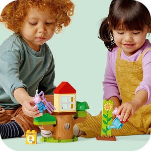 LEGO DUPLO: Gradina si casa din copac a Purcelusei Peppa 10431, 2 ani+, 20 piese LEGO DUPLO: Gradina si casa din copac a Purcelusei Peppa 10431, 2 ani+, 20 piese