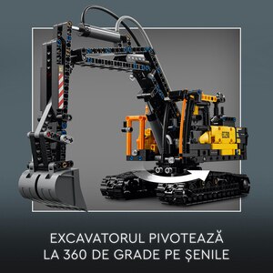 LEGO Technic: Camionul FMX si excavatorul electric EC230 de la Volvo 42175, 10 ani+, 2274 piese LEGO Technic: Camionul FMX si excavatorul electric EC230 de la Volvo 42175, 10 ani+, 2274 piese