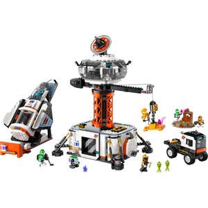 LEGO City: Baza spatiala si platforma de lansare a rachetei 60434, 8 ani+, 1422 piese LEGO City: Baza spatiala si platforma de lansare a rachetei 60434, 8 ani+, 1422 piese