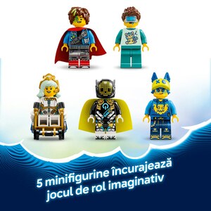 LEGO DREAMZzz: Submarin-rechin de cosmar 71500, 9 ani+, 1413 piese LEGO DREAMZzz: Submarin-rechin de cosmar 71500, 9 ani+, 1413 piese
