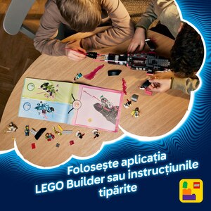 LEGO DREAMZzz: Submarin-rechin de cosmar 71500, 9 ani+, 1413 piese LEGO DREAMZzz: Submarin-rechin de cosmar 71500, 9 ani+, 1413 piese