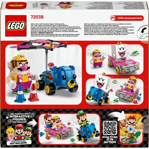 LEGO Super Mario: Mario Kart - Wario si King Boo 72038, 8 ani+, 512 piese LEGO Super Mario: Mario Kart - Wario si King Boo 72038, 8 ani+, 512 piese