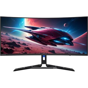 Monitor gaming curbat WLED VA LENOVO Legion R34w-30, 34", WQHD, 180Hz, AMD FreeSync Premium, Adaptive Sync, HDR10, boxe, negru Monitor gaming curbat WLED VA LENOVO Legion R34w-30, 34", WQHD, 180Hz, AMD FreeSync Premium, Adaptive Sync, HDR10, boxe, negru