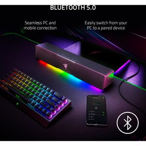 Soundbar PC RAZER Leviathan V2 X, 2.0, Bluetooth, negru Soundbar PC RAZER Leviathan V2 X, 2.0, Bluetooth, negru