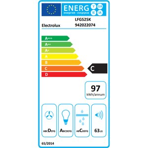 Hota incorporabila ELECTROLUX LFG525K, 1 motor, 600 m3/h, L 52 cm, negru Hota incorporabila ELECTROLUX LFG525K, 1 motor, 600 m3/h, L 52 cm, negru