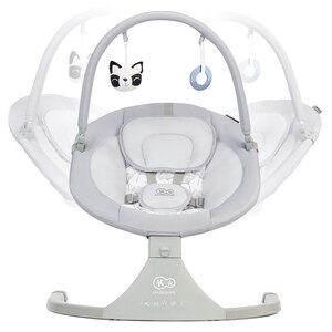 Leagan 2in1 KINDERKRAFT Luli KKBLULIGRY0, 6 luni+, gri Leagan 2in1 KINDERKRAFT Luli KKBLULIGRY0, 6 luni+, gri