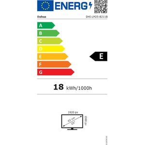 Monitor LED IPS DAHUA DHI-LM25-B211B, 24.5", Full HD, 120Hz, negru Monitor LED IPS DAHUA DHI-LM25-B211B, 24.5", Full HD, 120Hz, negru