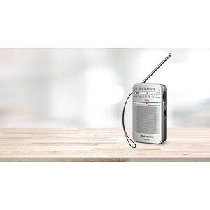 Radio portabil PANASONIC RF-P50DEG-S, FM/AM, negru Radio portabil PANASONIC RF-P50DEG-S, FM/AM, negru
