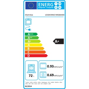 Cuptor incorporabil ELECTROLUX LOC8H39WZ, Electric, Gatire cu abur, 72 l, Clasa A+, Wi-Fi, negru Cuptor incorporabil ELECTROLUX LOC8H39WZ, Electric, Gatire cu abur, 72 l, Clasa A+, Wi-Fi, negru