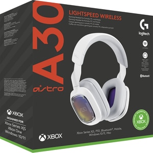 Casti Gaming Wireless LOGITECH Astro A30 Lightspeed Xbox, multiplatforma, alb-violet Casti Gaming Wireless LOGITECH Astro A30 Lightspeed Xbox, multiplatforma, alb-violet