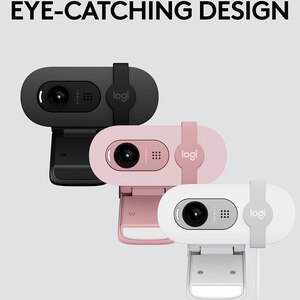 Camera Web LOGITECH Brio 100, Full HD 1080p, negru Camera Web LOGITECH Brio 100, Full HD 1080p, negru
