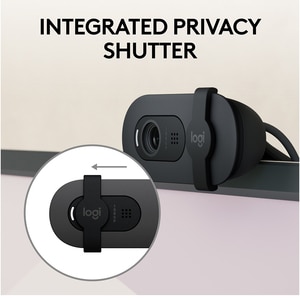 Camera Web LOGITECH Brio 100, Full HD 1080p, negru Camera Web LOGITECH Brio 100, Full HD 1080p, negru