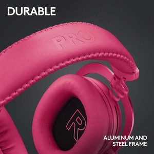 Casti Gaming Wireless LOGITECH G PRO X 2 LIGHTSPEED, 7.1 surround, multiplatforma, 3.5mm, Pink Casti Gaming Wireless LOGITECH G PRO X 2 LIGHTSPEED, 7.1 surround, multiplatforma, 3.5mm, Pink