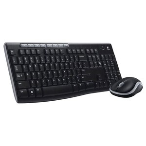 Kit tastatura si mouse Wireless LOGITECH MK270, USB, Layout UK, negru Kit tastatura si mouse Wireless LOGITECH MK270, USB, Layout UK, negru