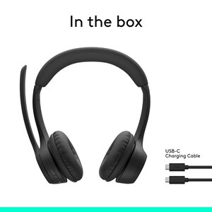 Casti PC Wireless LOGITECH Zone 300, Bluetooth, negru Casti PC Wireless LOGITECH Zone 300, Bluetooth, negru