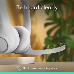 Casti PC Wireless LOGITECH Zone 300, Bluetooth, alb Casti PC Wireless LOGITECH Zone 300, Bluetooth, alb