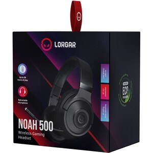 Casti Gaming Wireless LORGAR Noah 500, multiplatforma, stereo, 3.5mm, negru Casti Gaming Wireless LORGAR Noah 500, multiplatforma, stereo, 3.5mm, negru