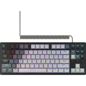 Tastatura Gaming mecanica LORGAR Azar 514 TKL, USB, Layout US, alb Tastatura Gaming mecanica LORGAR Azar 514 TKL, USB, Layout US, alb