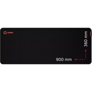 Mouse Pad Gaming LORGAR Main 329, negru-rosu Mouse Pad Gaming LORGAR Main 329, negru-rosu