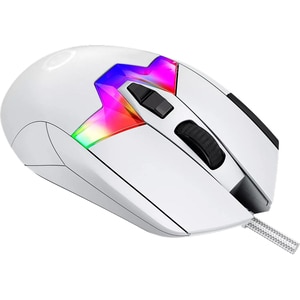 Mouse Gaming LORGAR MSP80, 26000 dpi, alb Mouse Gaming LORGAR MSP80, 26000 dpi, alb