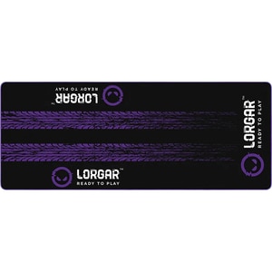 Mouse Pad Gaming LORGAR Slim Racing RX1FM, negru-mov Mouse Pad Gaming LORGAR Slim Racing RX1FM, negru-mov
