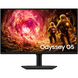 Monitor Gaming LED Fast IPS SAMSUNG Odyssey G5 G50F LS27FG502EUXEN, 27", QHD, 180Hz, AMD FreeSync, HDR10, pivot, negru Monitor Gaming LED Fast IPS SAMSUNG Odyssey G5 G50F LS27FG502EUXEN, 27", QHD, 180Hz, AMD FreeSync, HDR10, pivot, negru