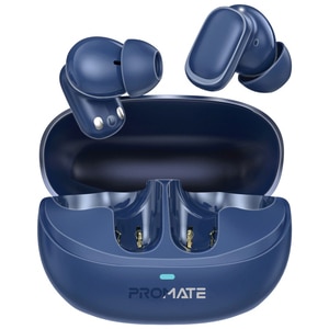 Casti PROMATE Lush Pro, True wireless, Bluetooth, In-ear, Microfon, albastru Casti PROMATE Lush Pro, True wireless, Bluetooth, In-ear, Microfon, albastru