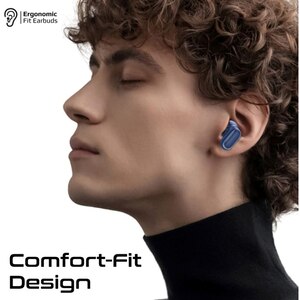 Casti PROMATE Lush Pro, True wireless, Bluetooth, In-ear, Microfon, albastru Casti PROMATE Lush Pro, True wireless, Bluetooth, In-ear, Microfon, albastru