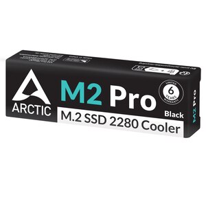 Cooler SDD ARCTIC COOLING M2 Pro Black, ACOTH00001A Cooler SDD ARCTIC COOLING M2 Pro Black, ACOTH00001A