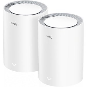 Sistem Wireless Mesh Gigabit CUDY M3000 V2 AX3000, Wi-Fi 6, Dual-Band 574 + 2402 Mbps, 2 buc, alb Sistem Wireless Mesh Gigabit CUDY M3000 V2 AX3000, Wi-Fi 6, Dual-Band 574 + 2402 Mbps, 2 buc, alb