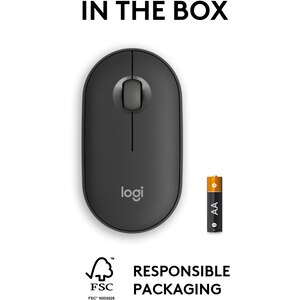Mouse Bluetooth LOGITECH Pebble 2 M350S, 1000 dpi, negru Mouse Bluetooth LOGITECH Pebble 2 M350S, 1000 dpi, negru