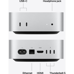 Sistem Desktop PC APPLE Mac Mini mhqn4rc/a, Apple M5 Pro, 24GB, SSD 512GB, 16-core GPU, macOS Sequoia - INT Sistem Desktop PC APPLE Mac Mini mhqn4rc/a, Apple M5 Pro, 24GB, SSD 512GB, 16-core GPU, macOS Sequoia - INT