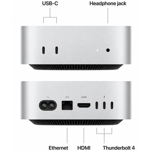 Sistem Desktop PC APPLE Mac Mini mhqk4rc/a, Apple M6, 16GB, SSD 256GB, 12-core GPU, macOS Sequoia - INT Sistem Desktop PC APPLE Mac Mini mhqk4rc/a, Apple M6, 16GB, SSD 256GB, 12-core GPU, macOS Sequoia - INT