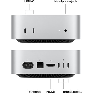 Sistem Desktop PC APPLE Mac Mini mcyt4ze/a, Apple M4, 24GB, SSD 512GB, 10-core GPU, macOS Sequoia - INT Sistem Desktop PC APPLE Mac Mini mcyt4ze/a, Apple M4, 24GB, SSD 512GB, 10-core GPU, macOS Sequoia - INT