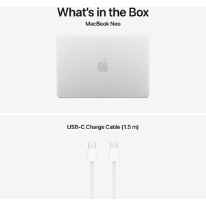 Laptop APPLE MacBook Neo 13 mhfc4ro/a, Apple A18 6-core CPU, 13" Retina Display, 8GB, SSD 512GB, 5-core GPU, macOS Tahoe, Silver - Tastatura layout INT Laptop APPLE MacBook Neo 13 mhfc4ro/a, Apple A18 6-core CPU, 13" Retina Display, 8GB, SSD 512GB, 5-core GPU, macOS Tahoe, Silver - Tastatura layout INT