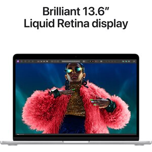 Laptop APPLE MacBook Air 13 mrxq3ze/a, Apple M3, 13.6" Retina Display, 8GB, SSD 256GB, 8-core GPU, macOS Sonoma, Silver, Tastatura layout INT Laptop APPLE MacBook Air 13 mrxq3ze/a, Apple M3, 13.6" Retina Display, 8GB, SSD 256GB, 8-core GPU, macOS Sonoma, Silver, Tastatura layout INT