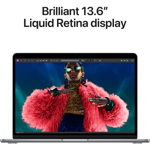 Laptop APPLE MacBook Air 13 mc8m4ro/a, Apple M3, 13.6" Retina Display, 24GB, SSD 512GB, 10-core GPU, macOS Sequoia, Space Gray, Tastatura layout INT Laptop APPLE MacBook Air 13 mc8m4ro/a, Apple M3, 13.6" Retina Display, 24GB, SSD 512GB, 10-core GPU, macOS Sequoia, Space Gray, Tastatura layout INT