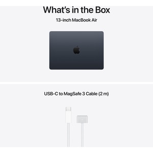 Laptop APPLE MacBook Air 13 mdhe4ro/a, Apple M5 10-core CPU, 13.6" Retina Display, 16GB, SSD 512GB, 8-core GPU, macOS Sequoia, Midnight, Tastatura layout INT Laptop APPLE MacBook Air 13 mdhe4ro/a, Apple M5 10-core CPU, 13.6" Retina Display, 16GB, SSD 512GB, 8-core GPU, macOS Sequoia, Midnight, Tastatura layout INT