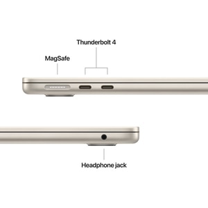 Laptop APPLE MacBook Air 13 mw103ro/a, Apple M4, 13.6" Retina Display, 16GB, SSD 512GB, 10-core GPU, macOS Sequoia, Starlight, Tastatura layout INT, Manual RO Laptop APPLE MacBook Air 13 mw103ro/a, Apple M4, 13.6" Retina Display, 16GB, SSD 512GB, 10-core GPU, macOS Sequoia, Starlight, Tastatura layout INT, Manual RO