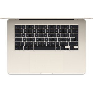 Laptop APPLE MacBook Air 15 mc9f4ro/a, Apple M3, 15.3" Retina Display, 16GB, SSD 256GB, 10-core GPU, macOS Sequoia, Starlight, Tastatura layout INT Laptop APPLE MacBook Air 15 mc9f4ro/a, Apple M3, 15.3" Retina Display, 16GB, SSD 256GB, 10-core GPU, macOS Sequoia, Starlight, Tastatura layout INT