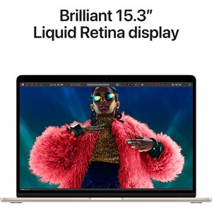 Laptop APPLE MacBook Air 15 mc9f4ro/a, Apple M3, 15.3" Retina Display, 16GB, SSD 256GB, 10-core GPU, macOS Sequoia, Starlight, Tastatura layout INT Laptop APPLE MacBook Air 15 mc9f4ro/a, Apple M3, 15.3" Retina Display, 16GB, SSD 256GB, 10-core GPU, macOS Sequoia, Starlight, Tastatura layout INT