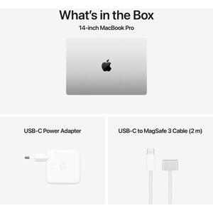 Laptop APPLE MacBook Pro 14 mx2f3ro/a, Apple M4 Pro, 14.2" Liquid Retina XDR, 24GB, SSD 1TB, 20-core GPU, macOS Sequoia, Silver - Tastatura layout INT Laptop APPLE MacBook Pro 14 mx2f3ro/a, Apple M4 Pro, 14.2" Liquid Retina XDR, 24GB, SSD 1TB, 20-core GPU, macOS Sequoia, Silver - Tastatura layout INT