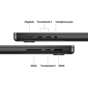 Laptop APPLE MacBook Pro 14 mx2k3ro/a, Apple M4 Max, 14.2" Liquid Retina XDR, 36GB, SSD 1TB, 32-core GPU, macOS Sequoia, Space Black - Tastatura layout INT Laptop APPLE MacBook Pro 14 mx2k3ro/a, Apple M4 Max, 14.2" Liquid Retina XDR, 36GB, SSD 1TB, 32-core GPU, macOS Sequoia, Space Black - Tastatura layout INT