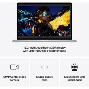Laptop APPLE MacBook Pro 16 mx2v3ro/a, Apple M4 Max, 16.2" Liquid Retina XDR, 36GB, SSD 1TB, 32-core GPU, macOS Sequoia, Silver - Tastatura layout INT Laptop APPLE MacBook Pro 16 mx2v3ro/a, Apple M4 Max, 16.2" Liquid Retina XDR, 36GB, SSD 1TB, 32-core GPU, macOS Sequoia, Silver - Tastatura layout INT