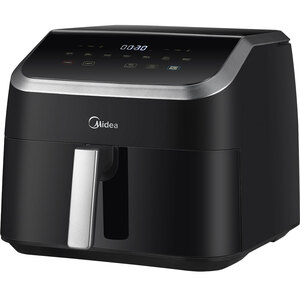 Friteuza cu aer cald MIDEA MAD85000ADK, 2.6kg, 9l, 2200W, negru-argintiu Friteuza cu aer cald MIDEA MAD85000ADK, 2.6kg, 9l, 2200W, negru-argintiu