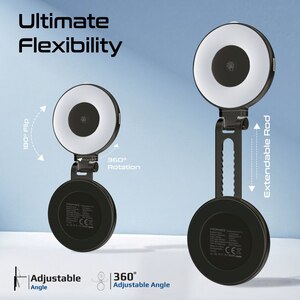 Lampa LED PROMATE Maghalo-Pro, negru Lampa LED PROMATE Maghalo-Pro, negru