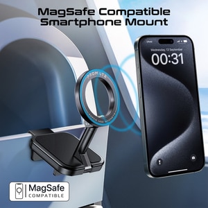 Suport auto PROMATE MagHook, bord, MagSafe, negru Suport auto PROMATE MagHook, bord, MagSafe, negru